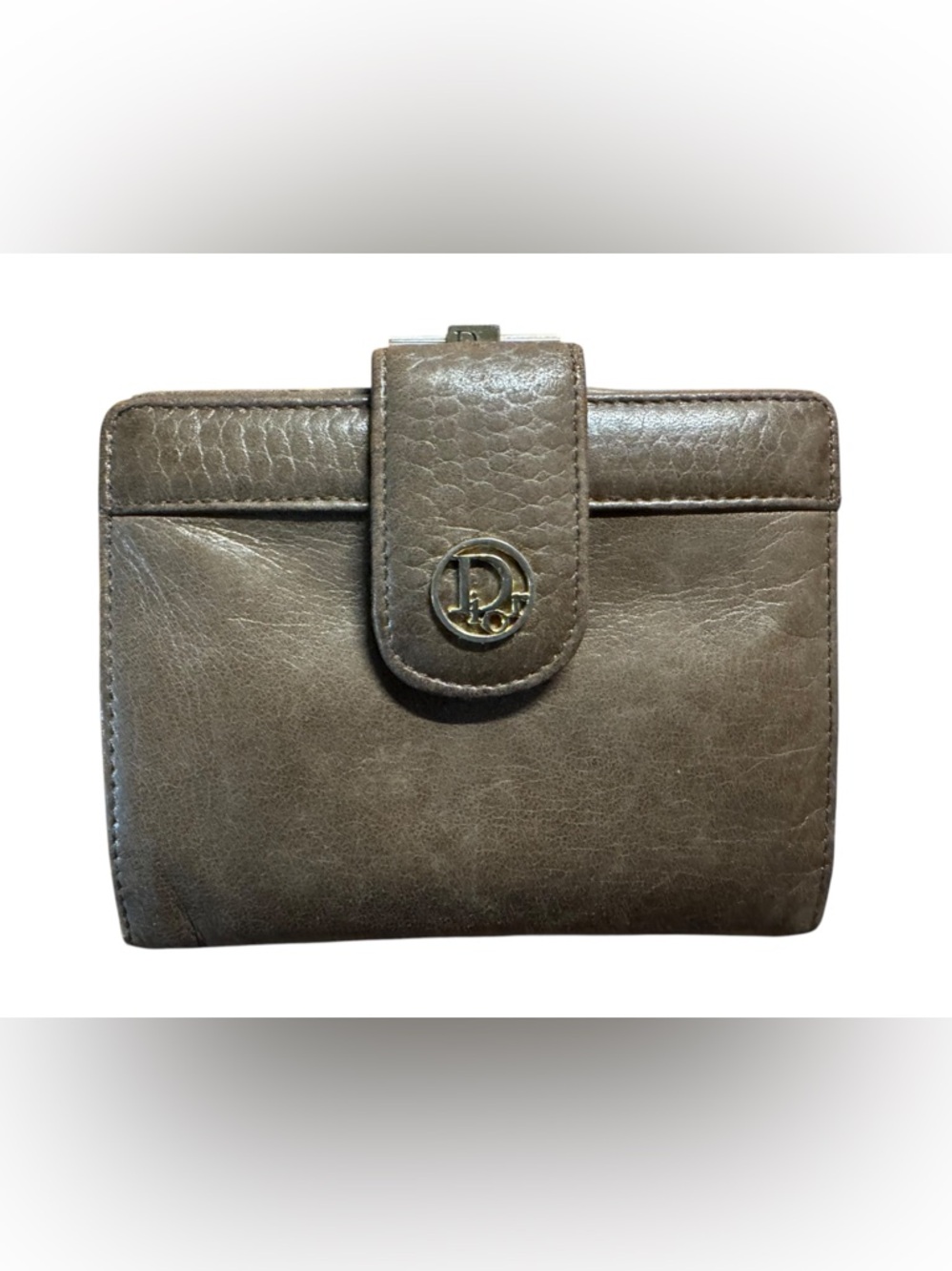 Authentic vintage Christian Dior wallet, estimated Y2K era (late 90s–early 2000s